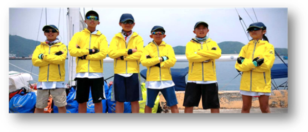 岳明國小的6位同學參加「航向藍海計畫」，從蘇澳航行到石垣島