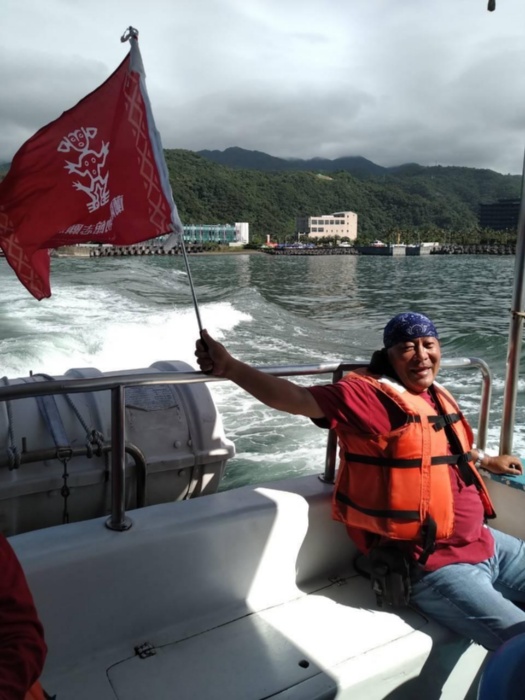 張福順隊長於2023志工隊海層訓練獨照。