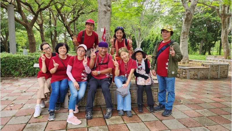 蘭博志工隊2023年6月份縣外參訪合影。