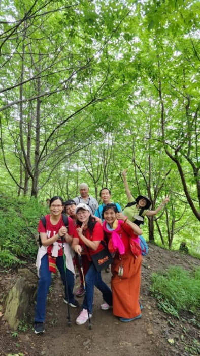 蘭博志工隊2023年6月份縣外參訪合影。