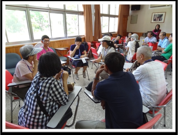 羅東自然教育中心「森林關鍵報告-森林，Who care? 」室內課程。