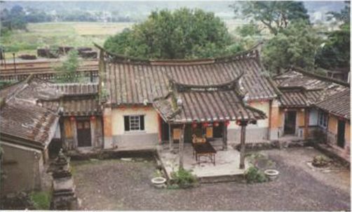 圖16：1985 年重建前的喚醒堂 ( 來源：宜蘭縣史館 )。