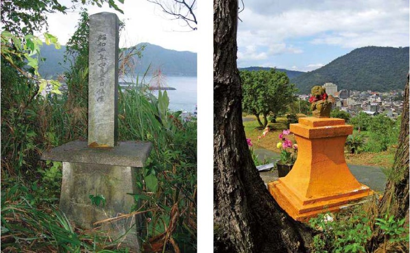 圖4：位於蘇澳砲台山上金刀比羅神社的遺跡。