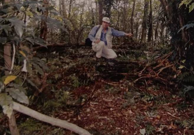 圖10：蘇澳采風[註19]一書中蛙仔湖哨所遺址。