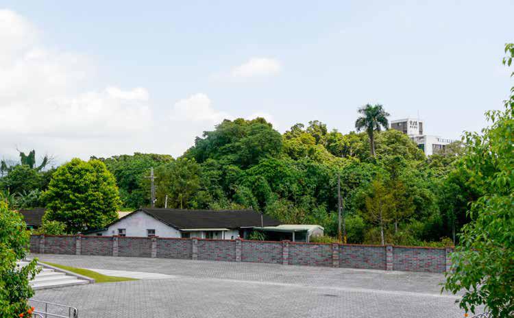 圖1：從茄苳林橋望內員山仔。