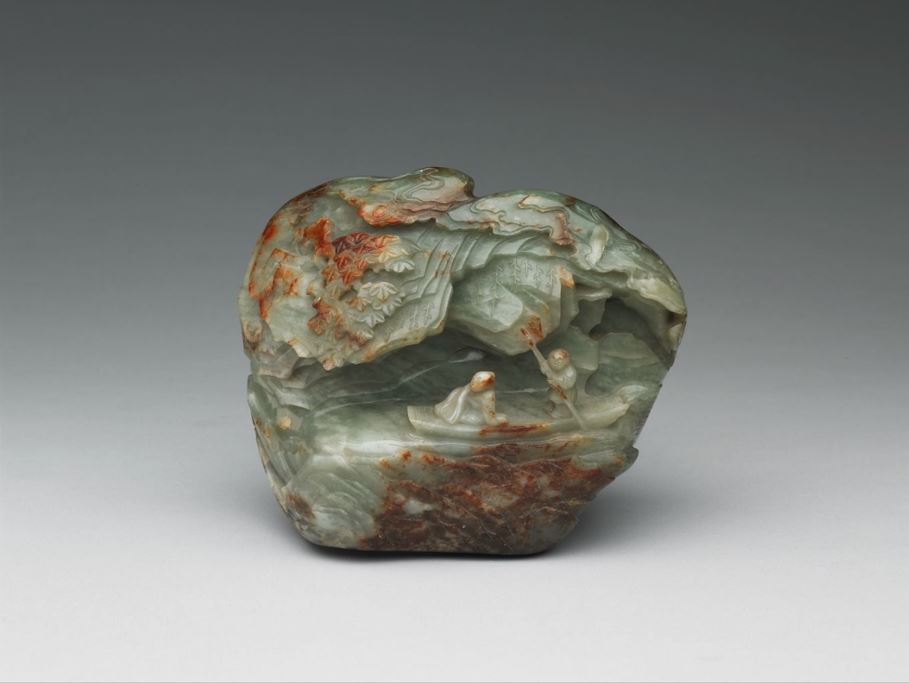 圖7、清　玉雲山玉山子（國立故宮博物院提供，臺北，CCBY4.0@www.npm.gov.tw）