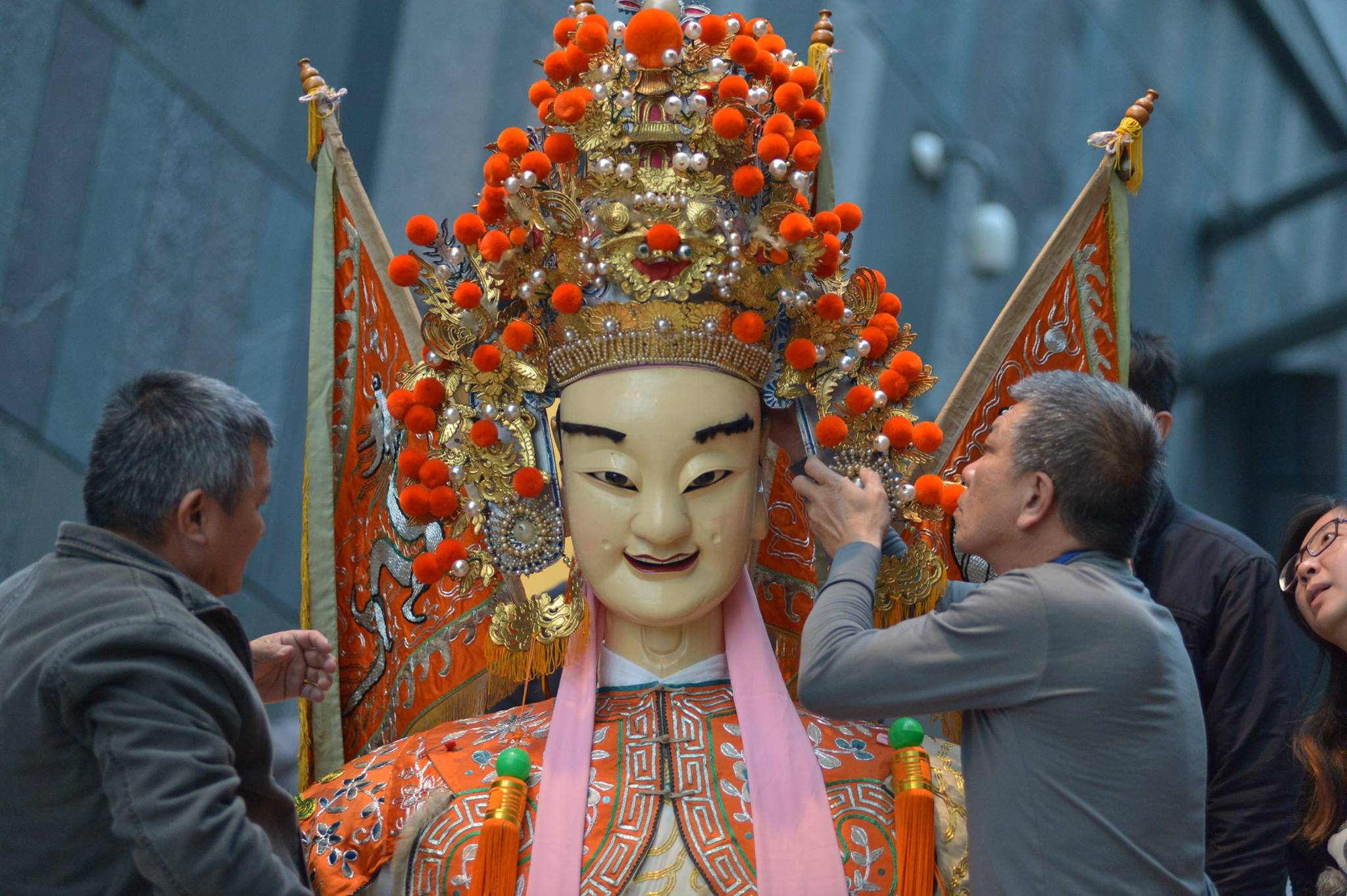 2015頭城大神尪現場組裝照片