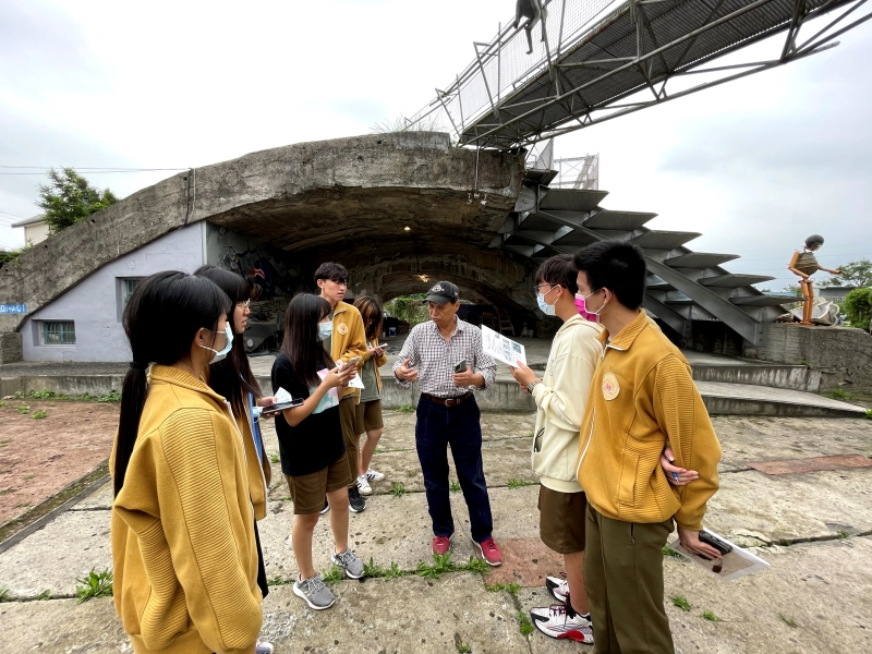 博物館入校園2.0-羅東高中：學生訪問楊基山老師