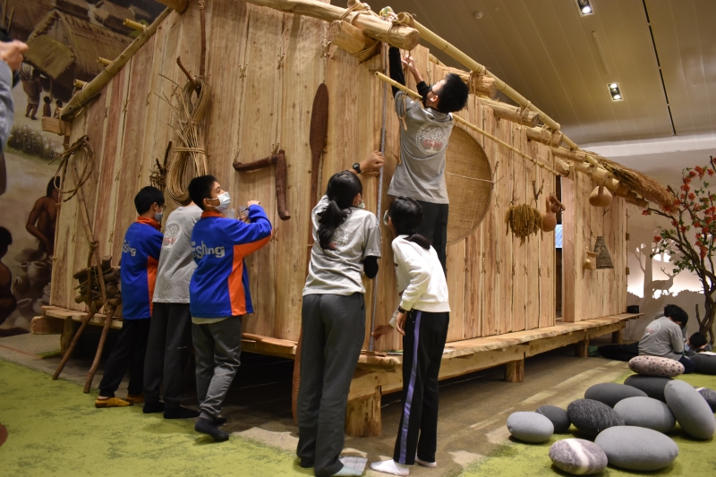 博物館入校園2.0-復興國中：蘭陽博物館噶瑪蘭家屋丈量