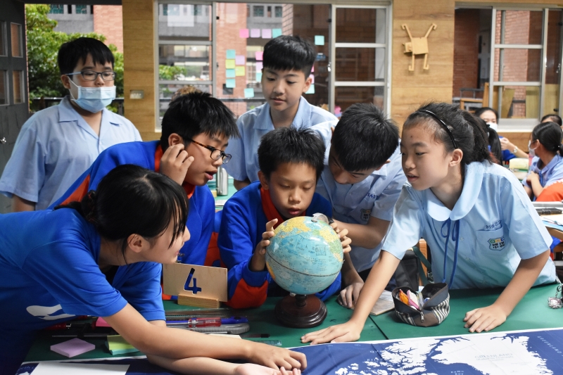 博物館入校園2.0-復興國中：觀察地圖，認識不同區域的氣侯環境，探討 環境與建築之間的關係