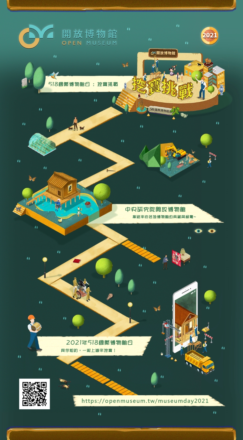 開放博物館-線上挖寶挑戰海報