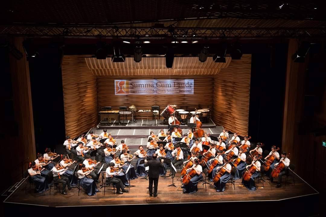 敦化國中弦樂團-維也納少年合唱團音樂廳公演照片