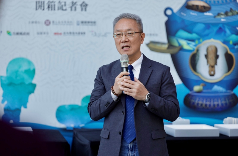 林代理縣長表示，透過兩年多來與故宮密切合作，促成世界級的國寶文物在宜蘭展出。