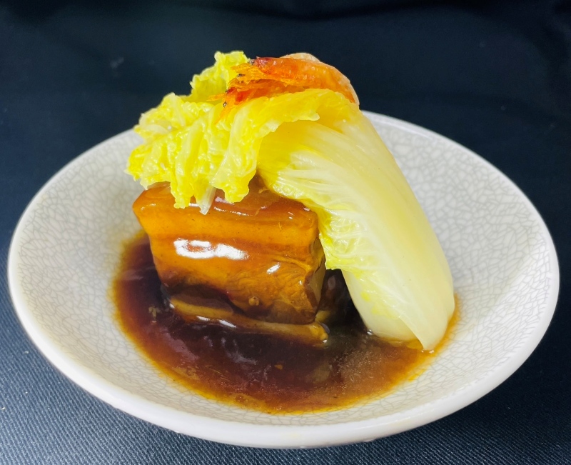 蘭博x全日餐廳，意象菜色：XO醬櫻蝦娃娃菜